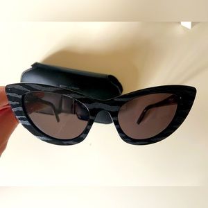 Saint Laurent cat-eye Lily Sunglasses (O/S)